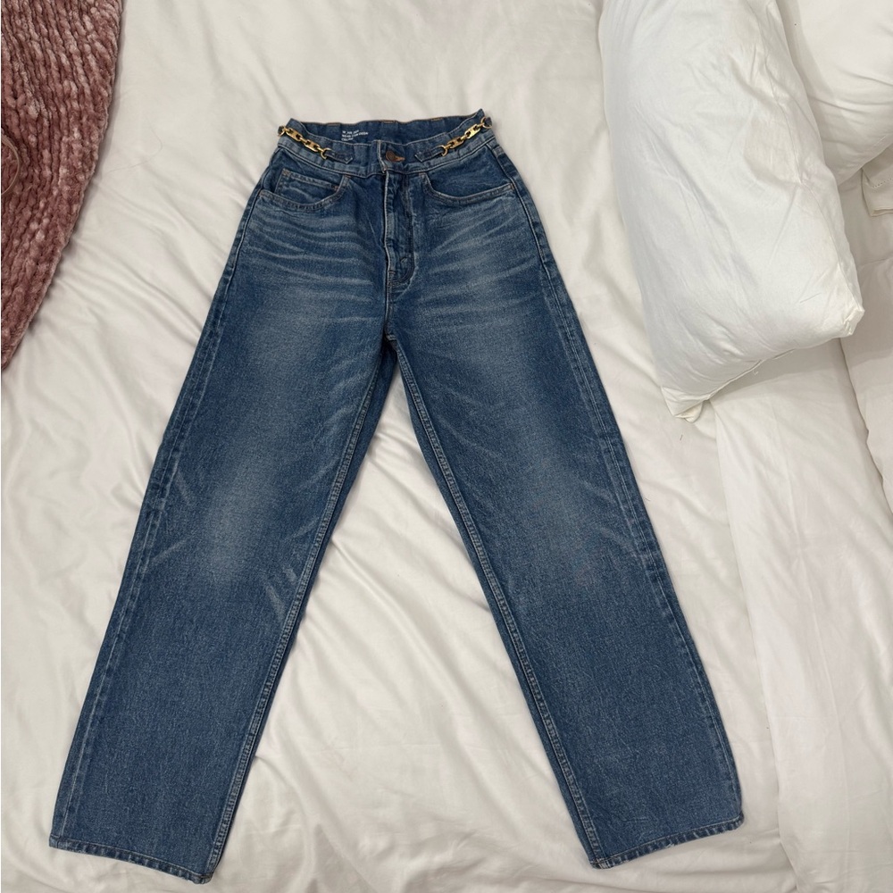 Celine Blue Straight Leg Jeans
